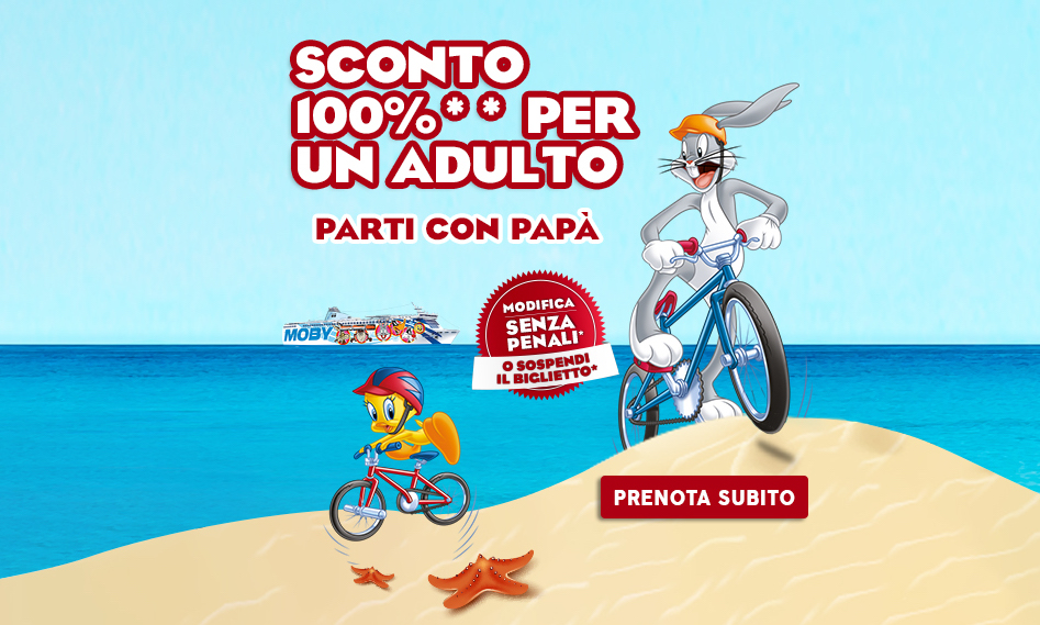 Promo Super Papà Moby e Tirrenia